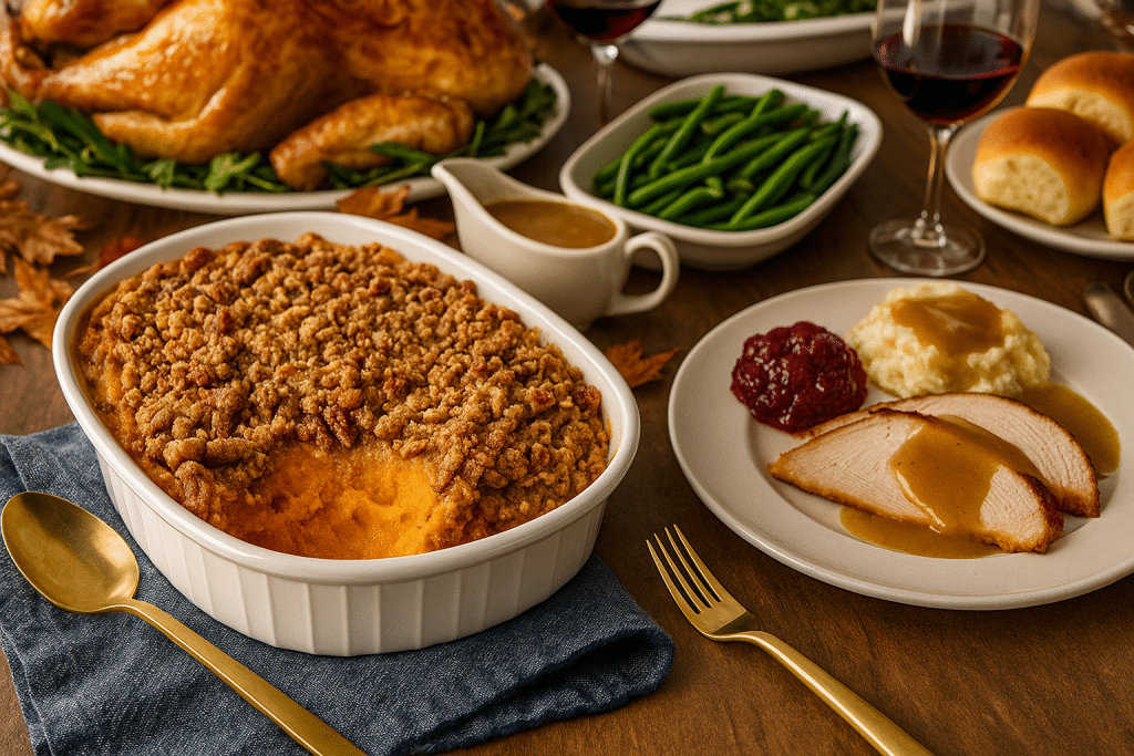 Thanksgiving Sweet Potato Pecan Nut