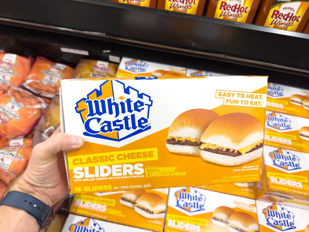 Pack,Of,White Castle,Burger, Slides