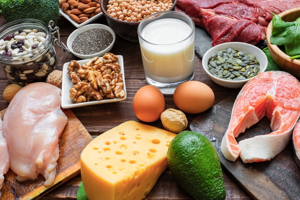 High,Vegetable,And,Animal,Protein,Food,Sources.,Fish,,Meat,,Poultry,