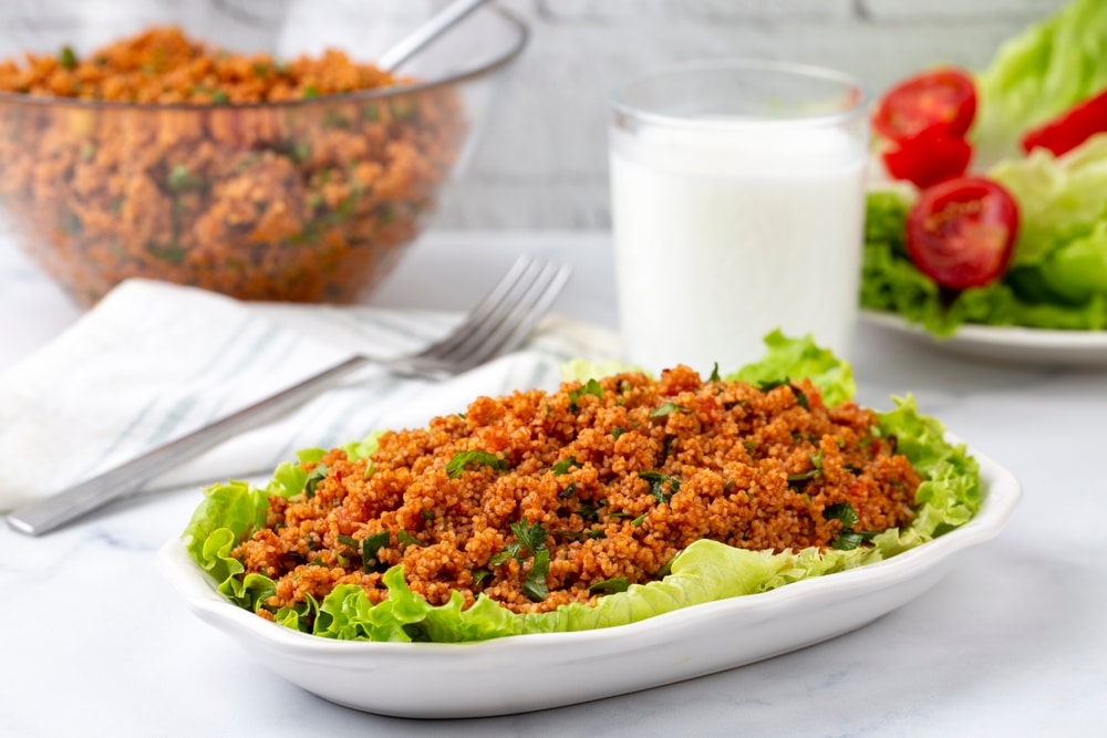Traditional,Delicious,Turkish,Foods:,Bulgur,Salad,(kisir)