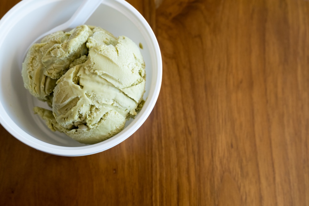 A,Cup,Of,Ice-cream,matcha,green