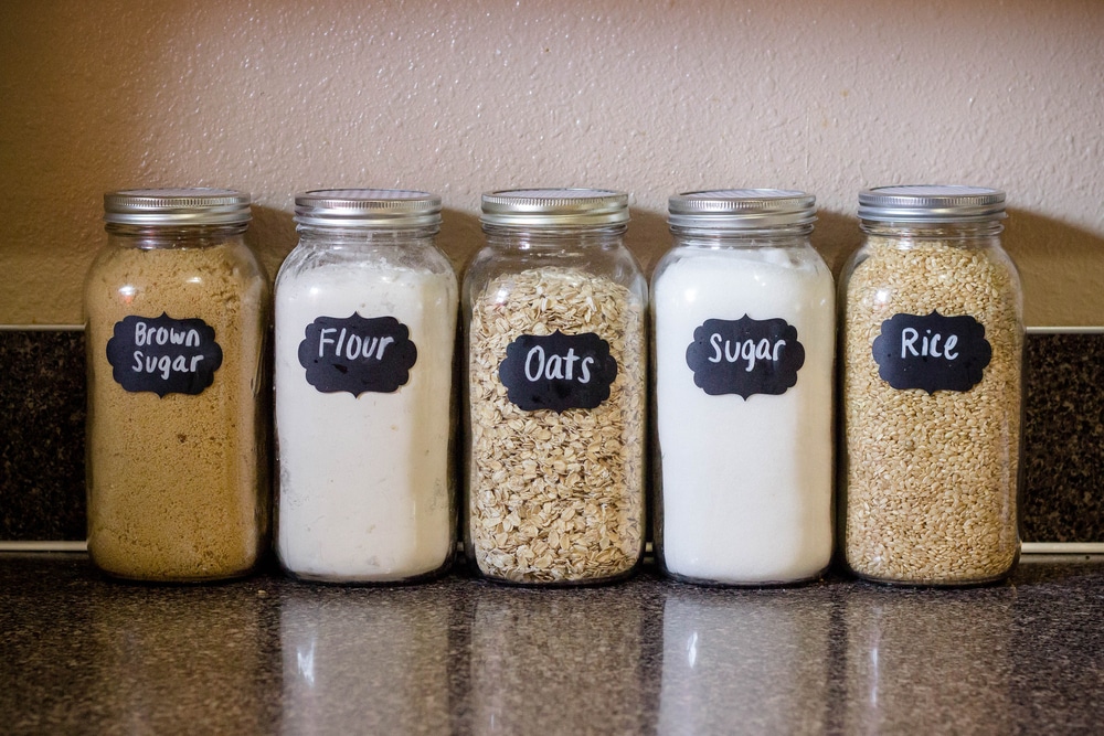 Line,Up,On,Baking,Essentials