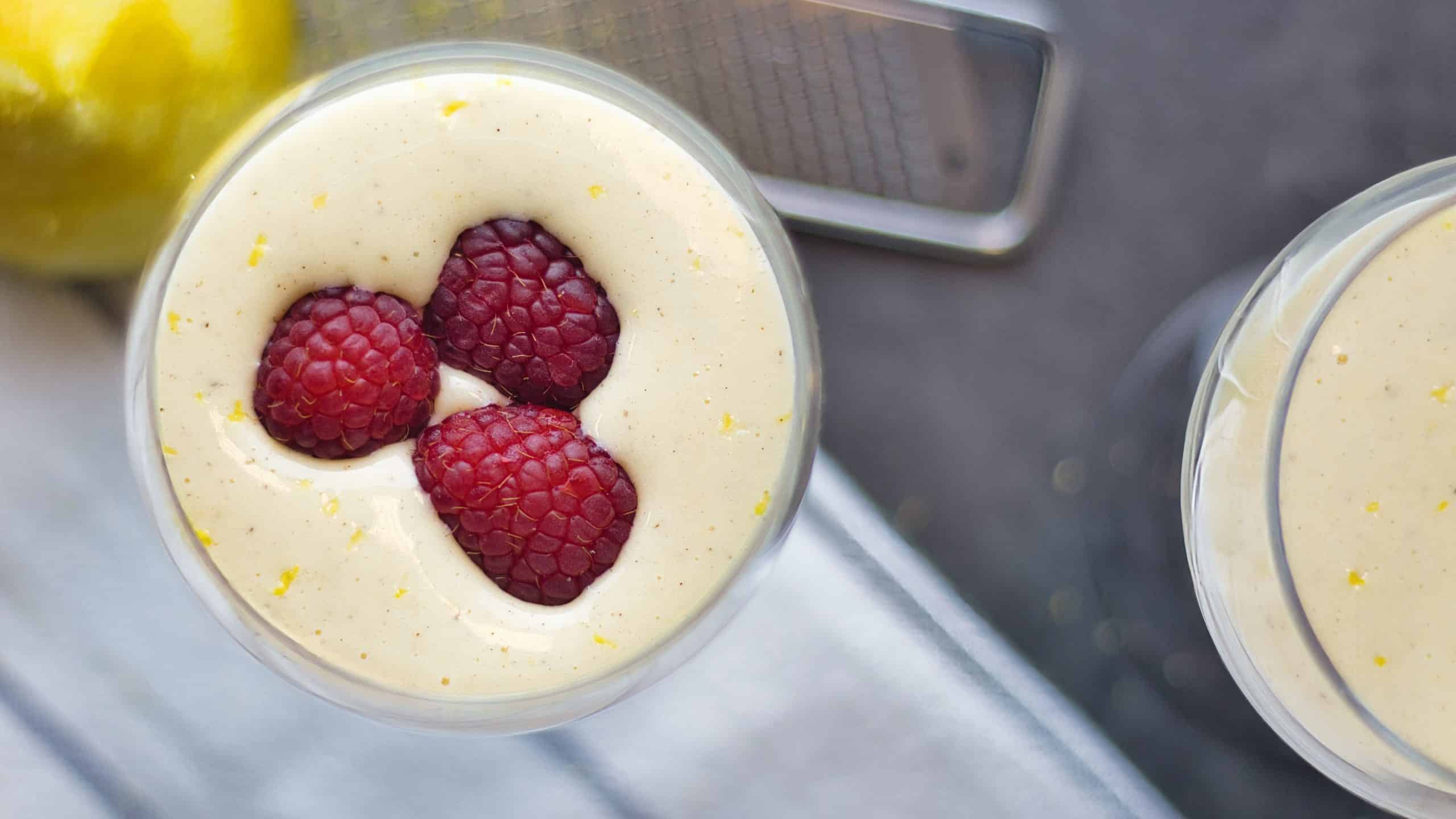 Italian Sabayon with lemon