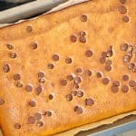 Orange coconut cake with chocolate