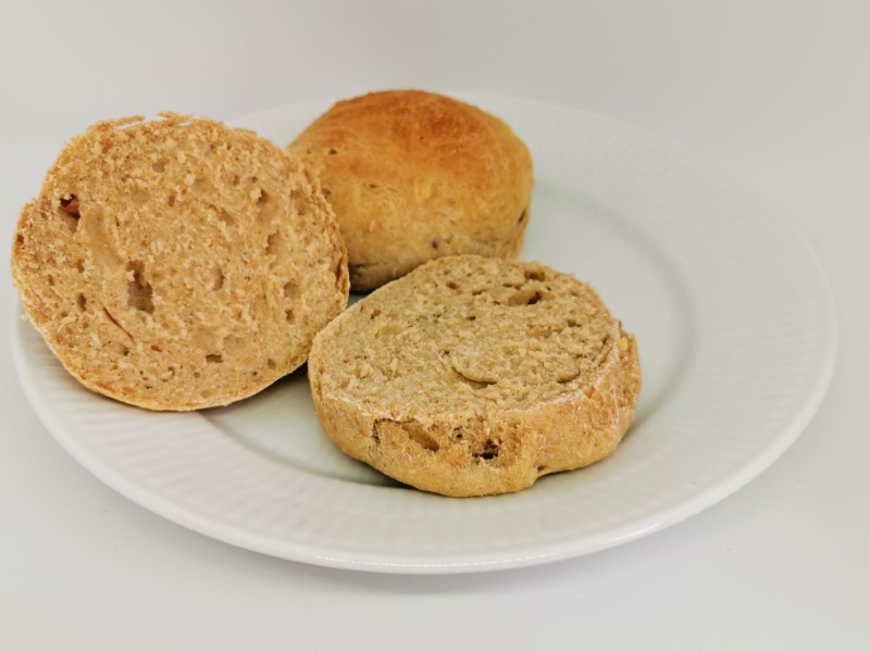 Apple Buns with Banana