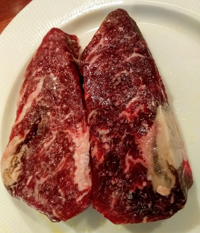 104-day aged steak