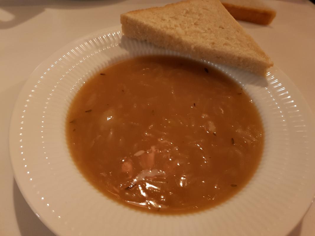 Onion soup
