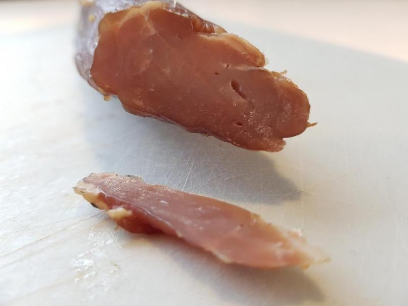 Cold-smoked pork tenderloin