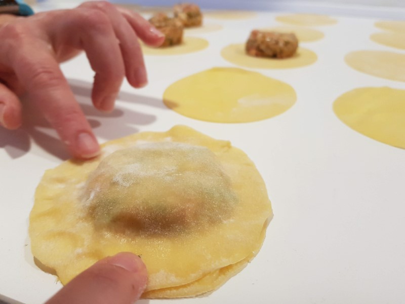Ravioli with Lobster