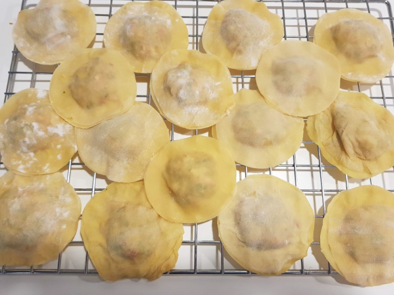 Ravioli with Lobster