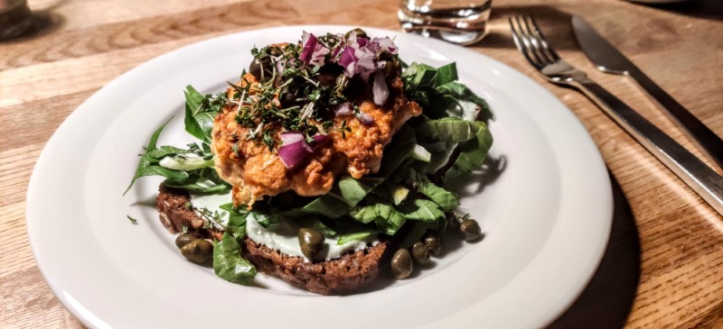Asian Salmon Parisian Steak