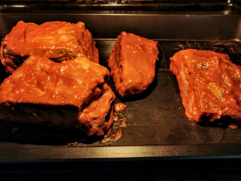 Barbecue short ribs