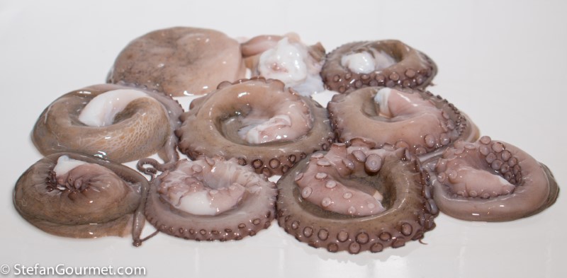 Squid sous vide