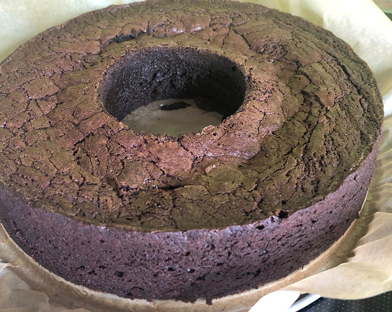Black Magic Number Cake