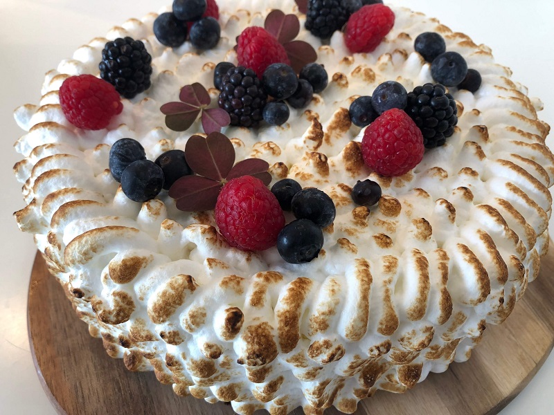 Chocolate Mousse Layer Cake
