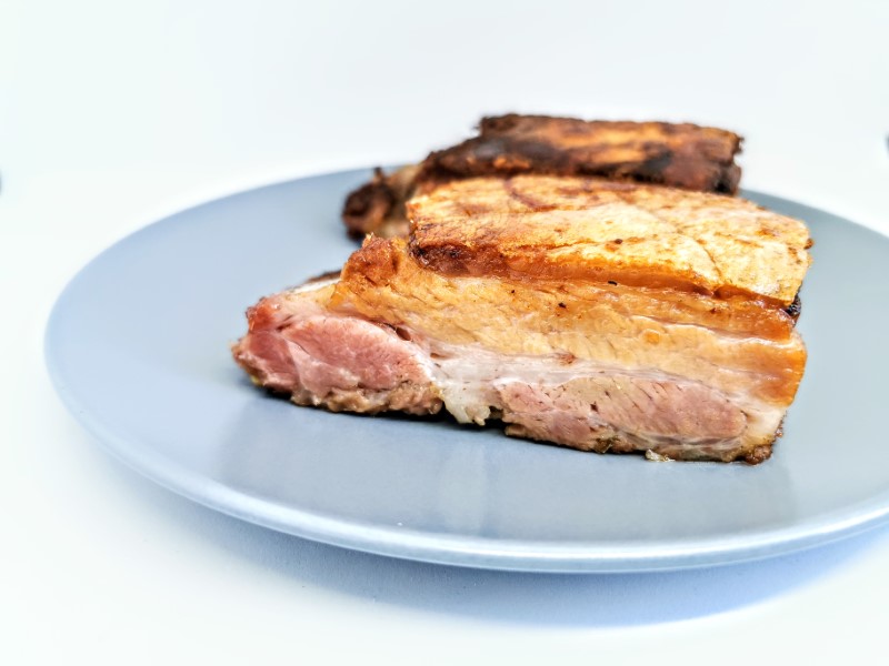 Confited pork belly