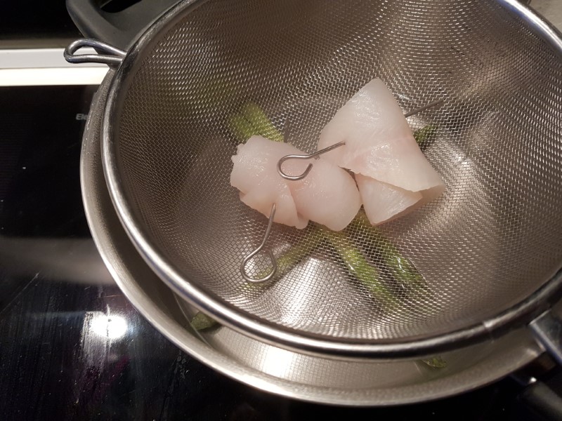 Steamed Witch Flounder