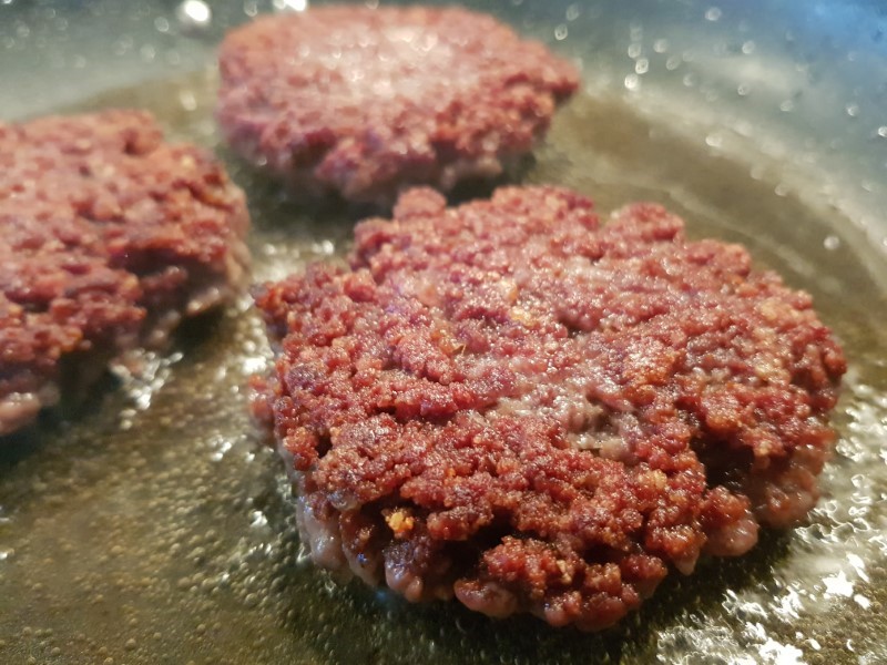 Dry aged ground beef