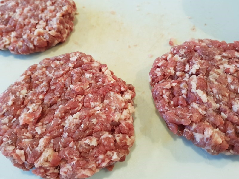Dry aged ground beef