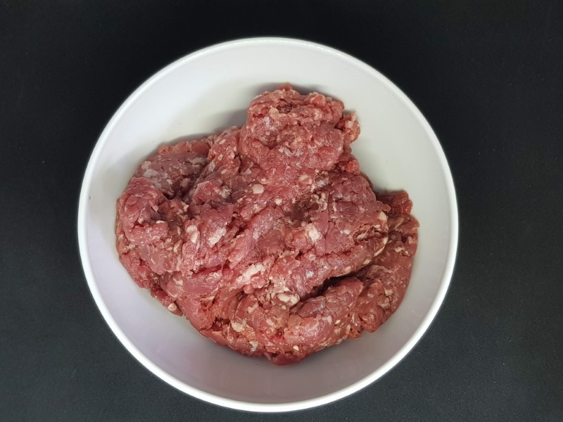 Dry aged ground beef