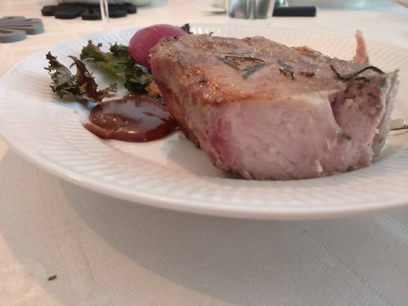 Dry-aged pork chops