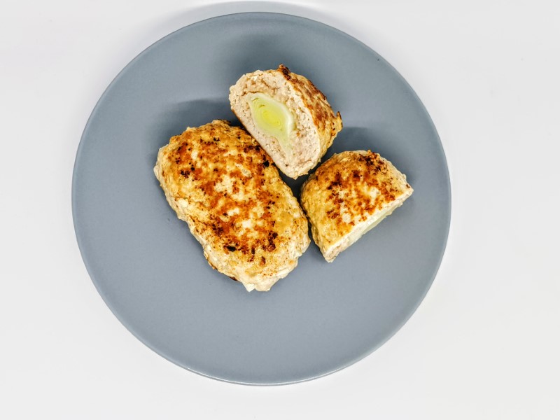 Stuffed leeks