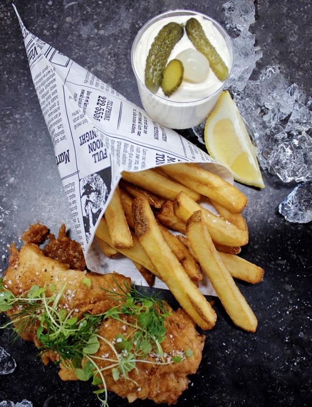 Fish n chips (c)clausensfiskehandel.dk