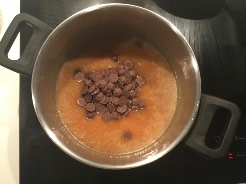 Cream Caramels with Chocolate and Salt
