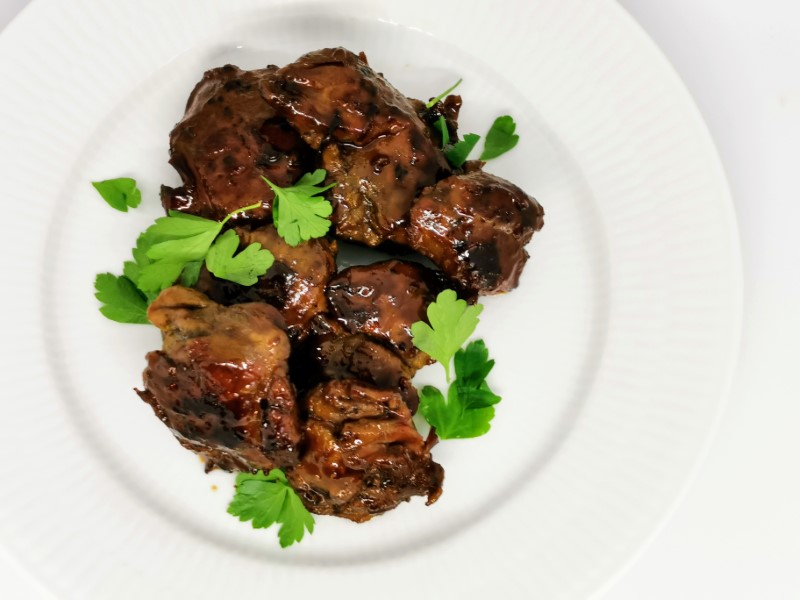 Glazed Sous Vide Pork Cheeks