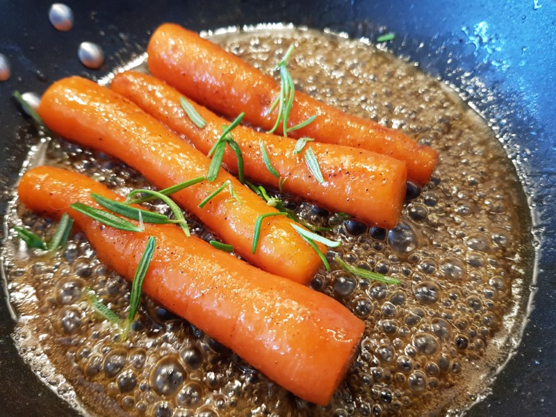 Glazed carrots