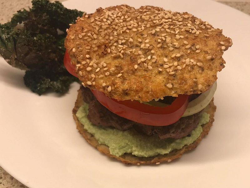 Gluten-free Burger Buns with Cauliflower