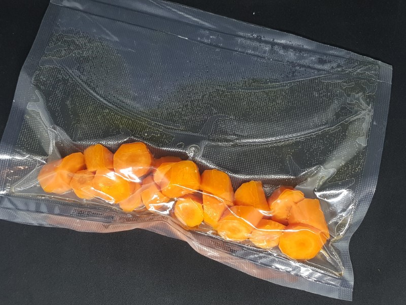 Carrots sous vide