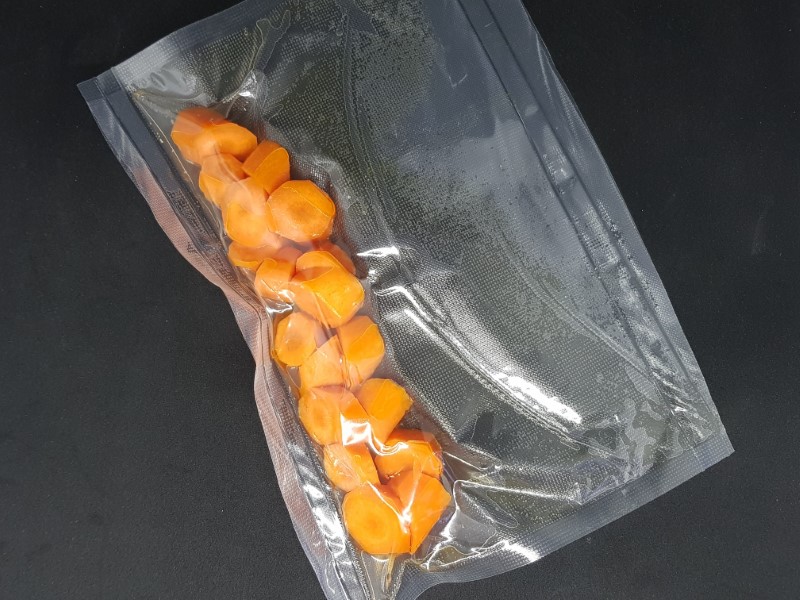 Carrots sous vide