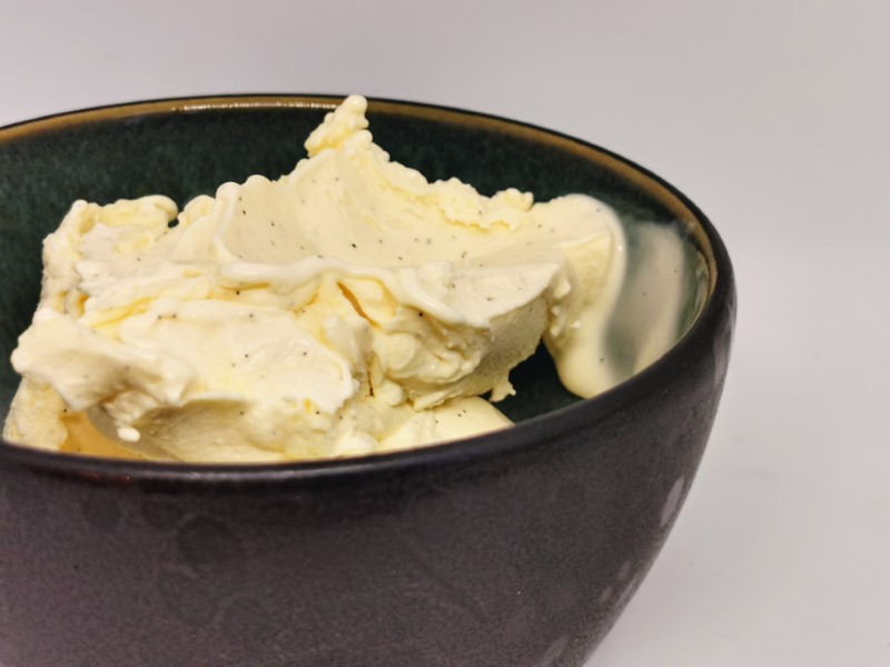 Homemade ice cream
