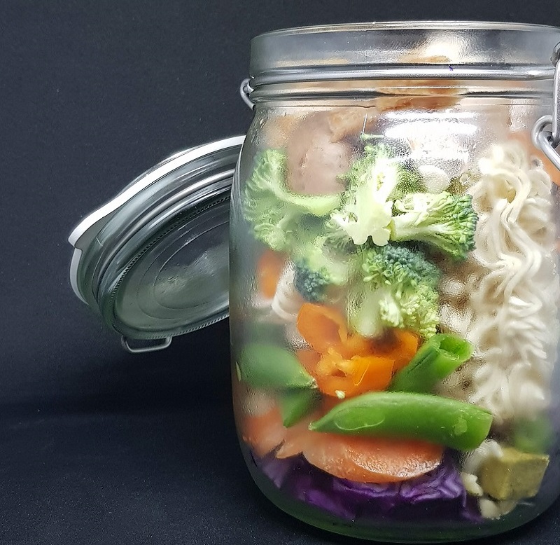 Homemade Lunch Cup Noodles