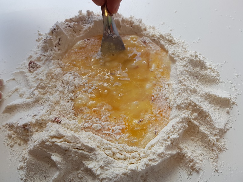 Homemade pasta