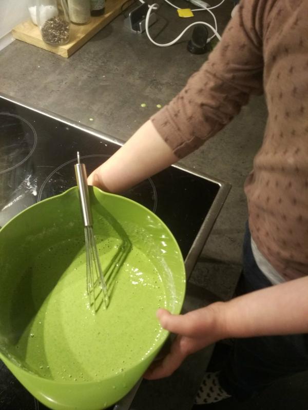 completed batter