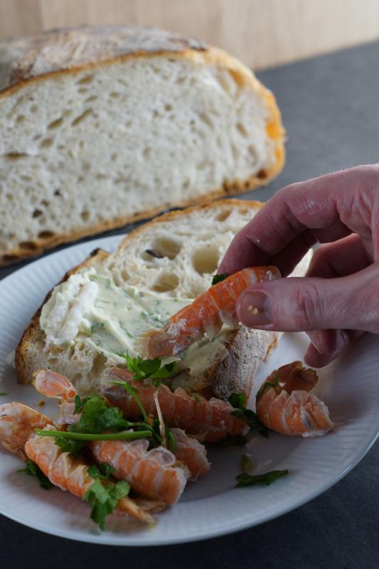 Langoustines in the oven