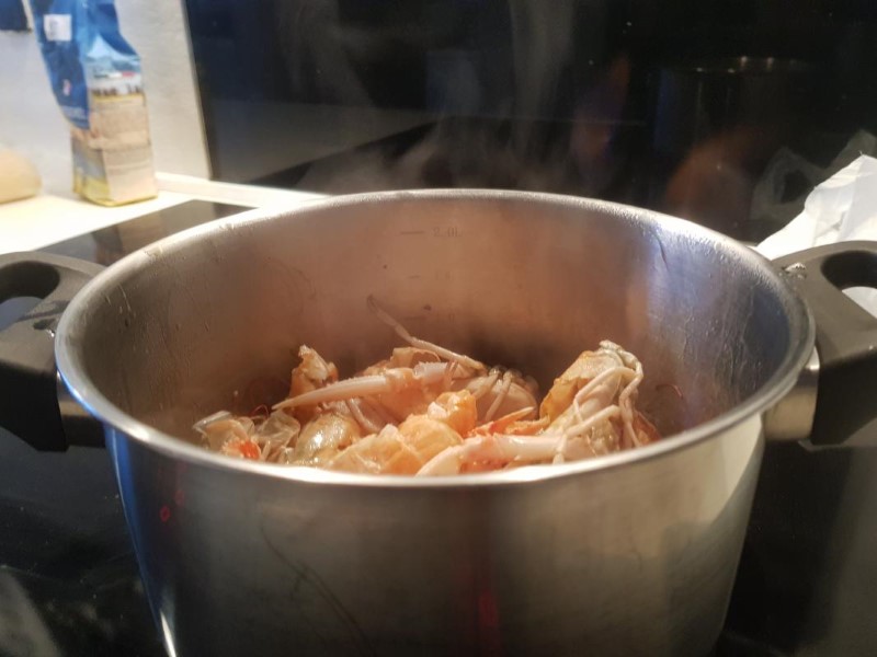 Langoustine oil