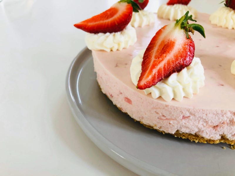 Strawberry cheesecake