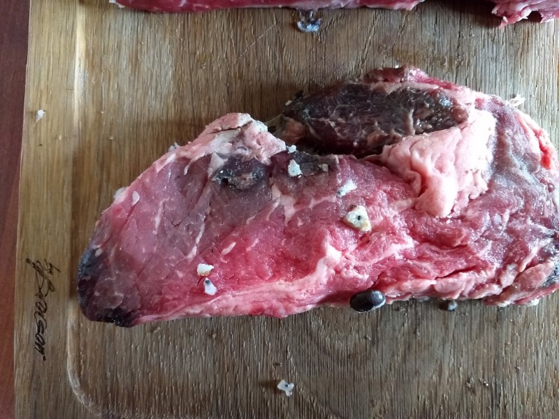 Coffee-aged ribeye