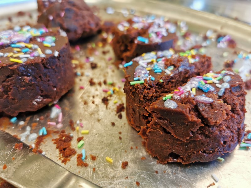 Cake in the microwave