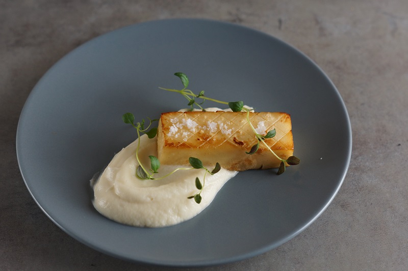 Celeriac sous vide