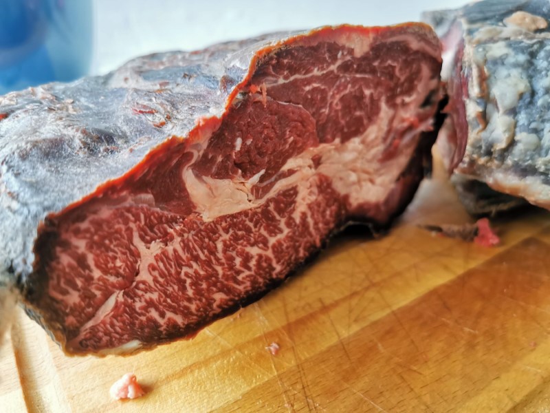 Dry-aged ground beef