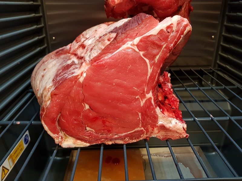 Dry-aged t-bone steak