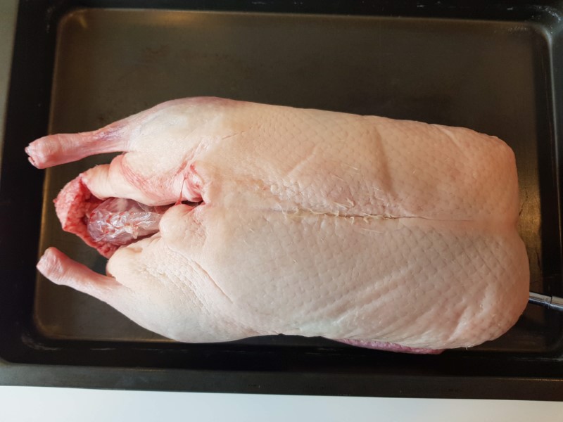 Slow-roasted duck