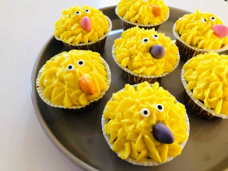 Easter muffins