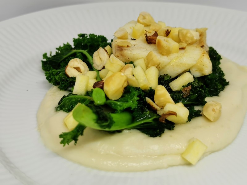 Pan-fried Halibut Fillet