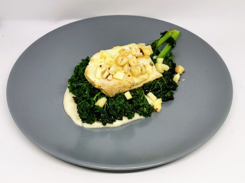 Pan-fried Halibut Fillet
