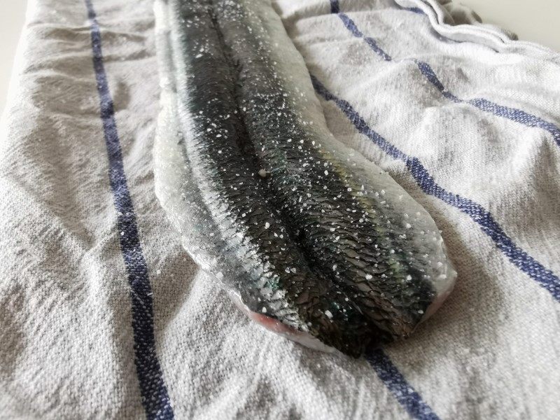 Pan-fried Garfish